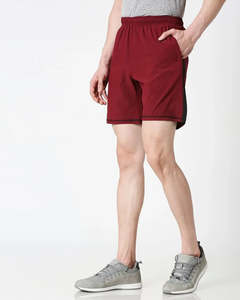 กางเกงขาสั้นผู้ชายแฟชั่นสตรีทแวร์ฤดูร้อน ขายส่ง ผ้าฝ้าย 100% สีพื้น บริการ OEM ลำลอง ผูกเชือก เป็นมิตรกับสิ่งแวดล้อม - Product Image 3