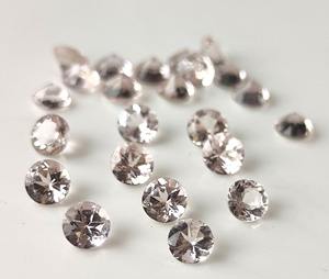 มอร์แกนไนต์ธรรมชาติขนาด4มม.-10มม. อัญมณีหลวมทำด้วยมือคุณภาพสูงสำหรับการทำเครื่องประดับ - Product Image 3