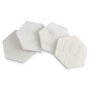 Nuevos posavasos de mármol hechos a mano de alta calidad para el hogar y la Mesa del hotel Ware100 % posavasos de mármol natural forma redonda para la cocina del hogar - Product Image 2