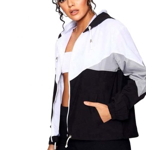 Chaqueta Cortavientos con Capucha para Mujer, Transpirable, de la Mejor Calidad, Talla Grande, Ropa Deportiva Informal, Impermeable - Product Image 2