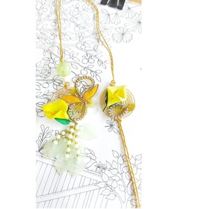 Hermosa pulsera de diamantes de imitación de cristal chapada en oro de aleación de Zinc hecha a mano cultural india tradicional accesorios para Rakhi Raksha - Product Image 2