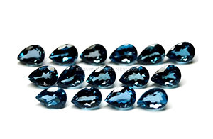 เยี่ยมมากพลอยบุษราคัมสีฟ้าสไตล์ลอนดอนเพื่อทำเครื่องประดับอัญมณีสีฟ้าแบบหลวม - Product Image 3