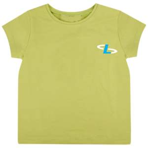 เสื้อยืดคอกลมผ้าคอตตอนแบบเรียบสำหรับผู้หญิงสีชมพู - Product Image 3