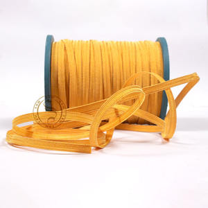 Dentelle extensible de 2 pouces de haute qualité | Dentelle de tresse argentée et dorée personnalisée de qualité supérieure pour uniformes de cérémonie - Product Image 4