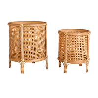 Vente en gros Nouveau design Jardinière en rotin Jardinières naturelles Jardinières Cadeaux Jardinière en osier Porte-pot du Vietnam