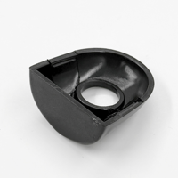 Nouvelle poignée de porte avec cache-trou en plastique ABS noir pour Megane Scenic (références 8200361250, 8200361251, 8200028786, 8200036411, 806470002R)