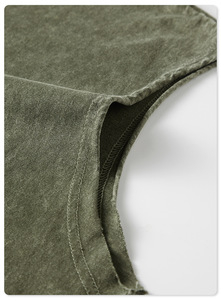 Mens Tank Top Cotton <b>Polyester</b> <b>Tie</b> Dye Fitness Workout Wear Gym Tank Top - Product Image 4