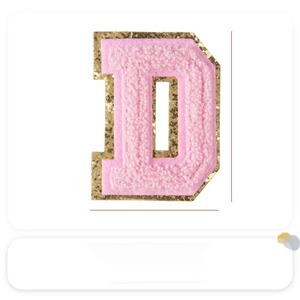 แผ่นแปะปัก3D กำมะหยี่ติดด้วยหัวใจ/รูปดอกไม้มีแผ่นรองรีดติดหมวกและเสื้อผ้า - Product Image 5