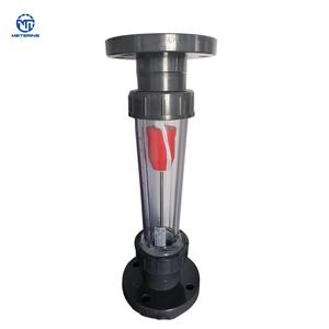 メタノール/エタノール液フロー用プラスチックロタメーターカスタマイズ可能な化学工業用化学処理測定 +-4% 精度 - Product Image 2