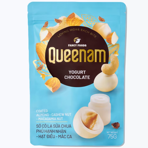 Buena calidad HALAL OEM gragea yogur Chocolate recubierto almendra anacardo macadamia nueces dulces comida 75G buen precio - Product Image 1
