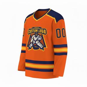 2025 OEM CUSTOM ICE HOCKEY JERSEY WHOLESALE SUBLIMATED TEAM UNIFORM DESIGN YOUR OWN - Product Image 3