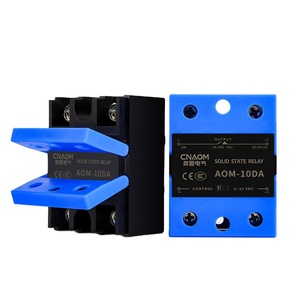 รีเลย์โซลิดสเตตแบบพลิกฝาปิด รุ่นใหม่ ไร้เสียงรบกวน <span class=keywords><strong>SSR</strong></span> 220V ขนาดเล็ก เฟสเดียว DA/AA/DD - Product Image 1