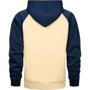 เสื้อฮู้ดผ้าฝ้ายแบบสวมหัวมีฮู้ดสำหรับผู้ชายเสื้อสเวตเตอร์ผ้าคอตตอนแบบสวมหัวมีฮู้ดขนาดใหญ่โลโก้ได้ตามต้องการ - Product Image 4