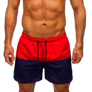 กางเกงขาสั้นฟิตเนสสไตล์สตรีทสำหรับผู้ชายกางเกงขาสั้นสำหรับออกกำลังกายดีไซน์ลายพื้นแบบส่วนตัวสวมใส่สบายและเป็นที่นิยมมากที่สุด - Product Image 1