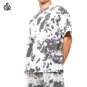 Conjunto de Verano para Hombre, Dos Piezas, Camiseta y Pantalones Cortos con Lavado Ácido, Poliéster/Algodón, Transpirable, Tallas Grandes, Logotipo Personalizado - Product Image 4