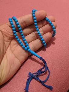 Cuentas de oración de Rosario musulmán de resina multicolor y acrílico, Tasbeeh islámico hecho a mano para adoración diaria y regalos espirituales - Product Image 3