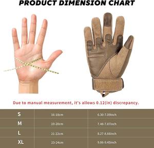 Tactical Gloves Stock Top Quality Waterproof Tactical Gloves Hunting Men Male Tactical Gloves Winter with khaki Color Pakistan - Product Image 6