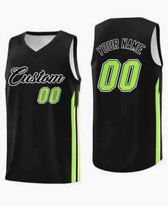 Camiseta deportiva personalizada de baloncesto, Camiseta con estampado de logotipo de número de nombre de equipo personalizado para hombres y jóvenes - Product Image 1