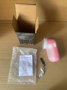 Rasoir anti-bouloches électrique portable en acier inoxydable, rechargeable, avec brosse de nettoyage en plastique <span class=keywords><strong>pour</strong></span> vêtements - Product Image 6