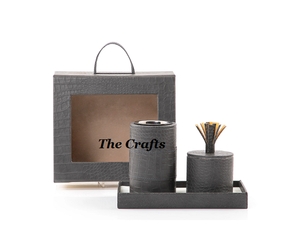 Brûleur à Bakhoor en fer et en bois de conception classique avec boîte à Oud, plateau et couvercle en acrylique, taille personnalisée, brûleur à Dukhoon - Product Image 4