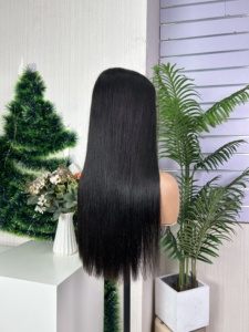 100% Raw Human Hair High Density 2*6 SDD bone straight <b>bob</b> <b>wig</b> (vietnam hair) - Product Image 2