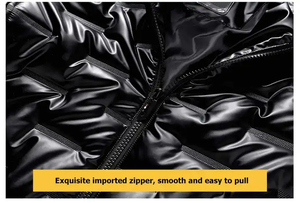 Vente chaude Nouveau design Veste matelassée de qualité supérieure pour hommes Veste en duvet à bulles Veste à bulles à fermeture éclair lourde pour hommes - Product Image 6