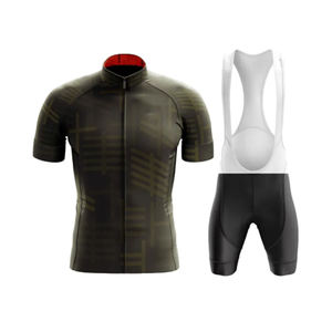Vente en gros Personnalisé Respirant Séchage Rapide Hommes Cyclisme Uniforme Compression Légère Haut à Manches Courtes Vêtements de Cyclisme pour Hommes - Product Image 5