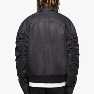 Chaqueta bomber de hombre de alta calidad y precio al por mayor, cortavientos cómodo para adultos, servicios OEM disponibles - Product Image 3