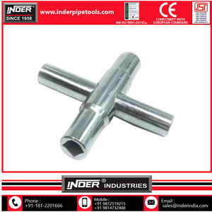 Fourniture en gros d'usine Clé d'eau à quatre voies pour outil de plomberie de meilleure qualité à vendre - Product Image 6