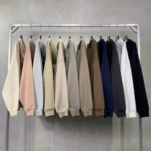 Sweat-shirt à capuche pour homme 100% coton French Terry couleur unie décontracté écologique avec poche style urbain hiver OEM - Product Image 4