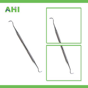 Instrument dentaire double extrémité pour détartrage antérieur et postérieur, manuel, certifié CE, qualité supérieure - Product Image 4