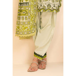 Traje Salwar Kameez de 3 Piezas en Algodón Khaddar Estampado con Dupatta para Festivales, Ropa Étnica, Estilo Pakistaní, Vestido Indio SD-52257 - Product Image 4