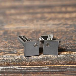 Boutons de manchette classiques pour le bureau, en argent sterling 925 avec pierre précieuse citrine naturelle pour hommes, ensemble de pierres précieuses, fabricant de boutons de manchette - Product Image 1