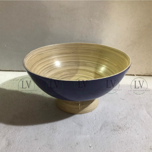 ชามไม้ไผ่ผลไม้แบบปั่นชุดเครื่องครัวทำจากช่างฝีมือชาวเวียดนามชามสลัด - Product Image 2