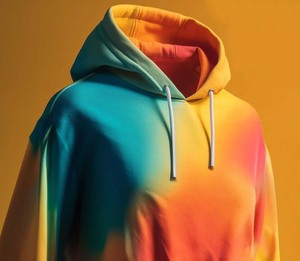 Wholesale Men's Winter Cotton Fleece Pullover Hoodie with Pocket Quick Dry Feature 350g Fabric - Product Image 3
