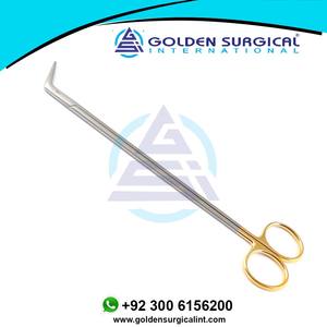 Tijeras quirúrgicas de disección TC Debakey 23Cm 60 Tijeras de corte afiladas para operaciones quirúrgicas médicas en ángulo - Product Image 2