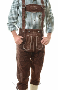 Bavarian Lederhosen Pantalones/Pantalones para hombres Pantalones de alta calidad - Product Image 3