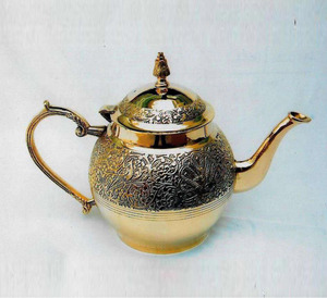 Superior Quality Brass Tea Coffee Serving <b>Kettle</b> <b>Economical</b> Option for Restaurant and Hotel Use - Product Image 1