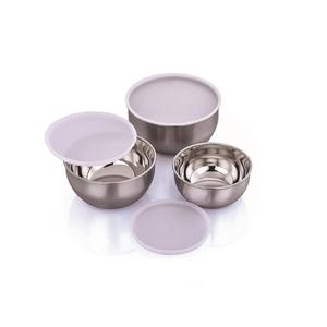 Grand bol de service en acier inoxydable utilisé pour la cuisson à l'hôtel et à la maison - Product Image 4