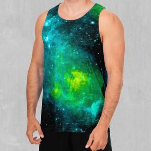 Débardeur de musculation pour homme, imprimé par transfert thermique, broderie machine, sans manches, surdimensionné, à séchage rapide - Product Image 1