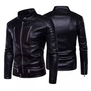 Veste en cuir personnalisée haut de gamme pour homme, best-seller, de haute qualité, durable, légère, confortable, unie et teinte. - Product Image 5