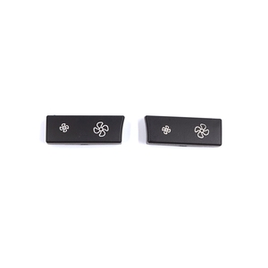 BDP608 2 piezas de cubiertas de botones para control de climatización y aire acondicionado 9233635 9233644 9229602 para la Serie 5 F10 F11 F01 F0 - Product Image 1