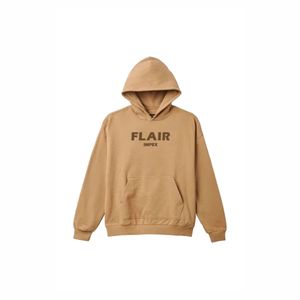 เสื้อฮู้ดผ้าฝ้ายแท้100% 350GSM ล้างกรดสไตล์วินเทจขนาดใหญ่ปักโลโก้ได้ตามต้องการ - Product Image 1