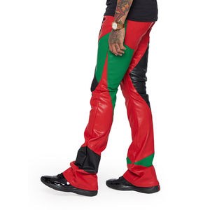 กางเกงหนังผู้ชายสั่งทำได้คุณภาพสูงสไตล์ไม่ซ้ำใครสวมใส่สบายชุดลำลองผ้านุ่มทนทานส่งตรงจากโรงงาน - Product Image 6