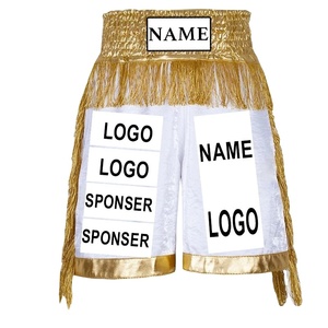 กางเกง MMA สำหรับผู้ชายกางเกงขาสั้นฝึกซ้อมแบบต่อสู้ทำโลโก้ได้ตามต้องการ - Product Image 4