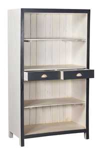 BIBLIOTHÈQUE 2 TIROIRS 90 CM - Product Image 2