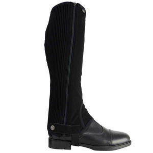 High Quality Genuine Leather Mini Chap Horse Equestrian Riding Boot Fitting Ankle Stirrups Girth Horse Riding Chaps - Product Image 2