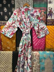 ชุดกิโมโนสำหรับเพื่อนเจ้าสาวพิมพ์ลาย, ชุดราตรีขนาดเดียวสำหรับฤดูใบไม้ผลิฤดูร้อน - Product Image 4