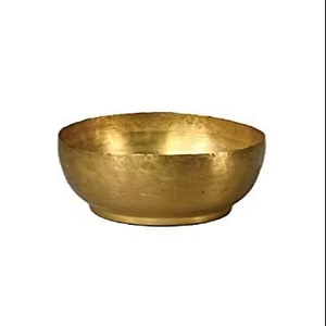 Cuenco para servir plato superventas, decoración de cena para OCASIÓN DE BODA, cuenco de lujo de oro alto de latón, cuencos de frutas decorativos para mesa - Product Image 1