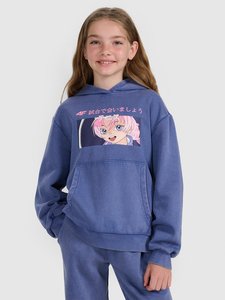 Top Trending Girl's Pullover Chándales con capucha Calidad Premium Por encargo Transpirable Ropa casual Pullover Chándales para niñas - Product Image 3